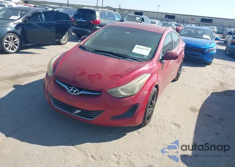 2015 Hyundai Elantra Se from USA, damaged, VIN KMHDH4AE8FU364529